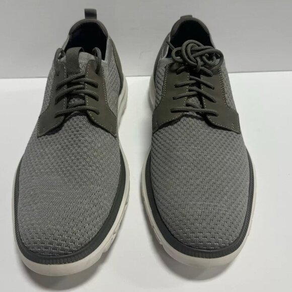 Dockers Mens Fielding Lace-Up Oxford Gray Size 10 M